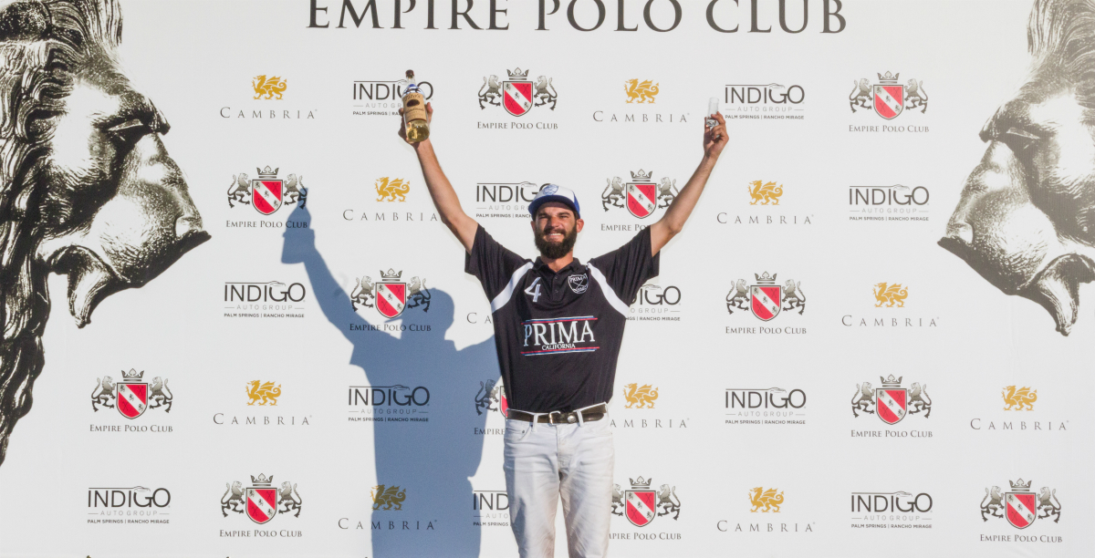 Most Valuable Player was awarded to Ignacio del Tour. Photo courtesy of Jim Bremner.