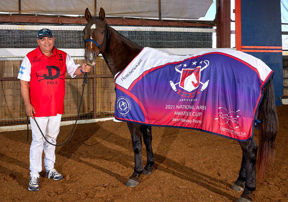 Best Playing Pony was awarded to Mulo, played by Javier Insua and owned by Dr. Taimur Zeb.