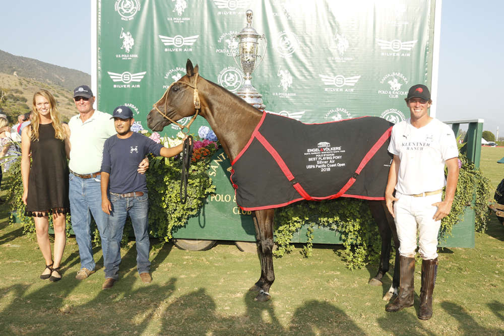 Best Playing Pony Venice, pictured with Mia bray, Graham Bray, Miguel Andrade and Jesse Bray.