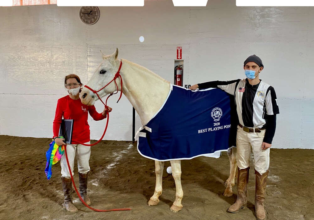 Best Playing Pony - Blackie, played by Rae Ann Burton and owned by Zackary Coleman