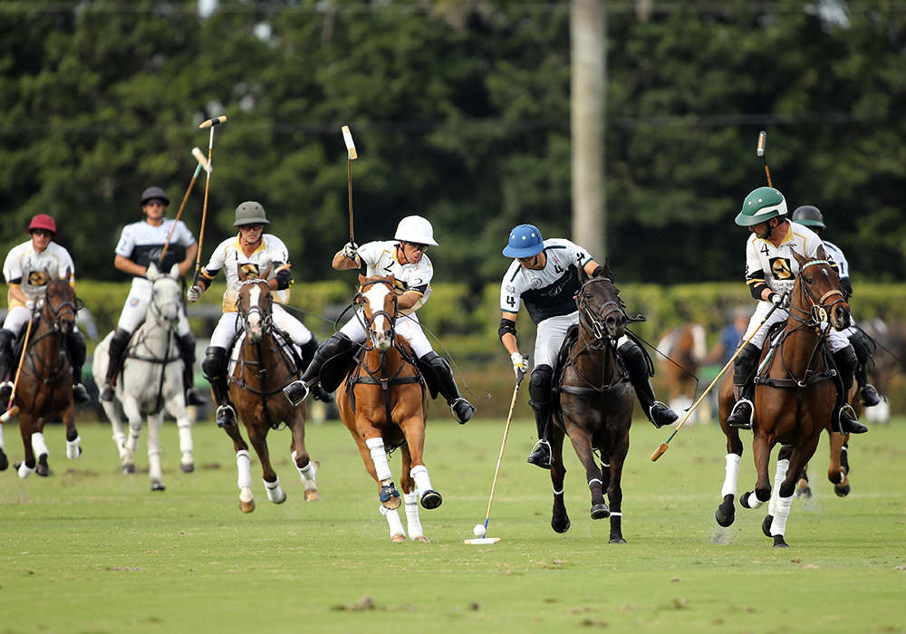 Beverly Polo's Hilario Figueras leads the field against Palm Beach Equine in the 2021 Ylvisaker Cup.