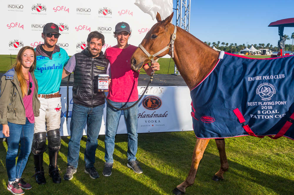 Juan Curbelo’s Briza was named Best Playing Pony.