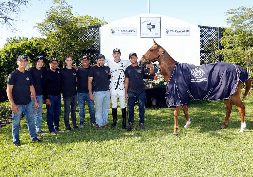 Best Playing Pony Yatay Nacar. Played by Tolito Ocampo Jr. and owned by Beverly Polo. Pictured with Roberto Moncada, Felipe Fuentes, Isaias Aguilera, Nico Margalef, Josue Tercero, Pablo Velazquez.
