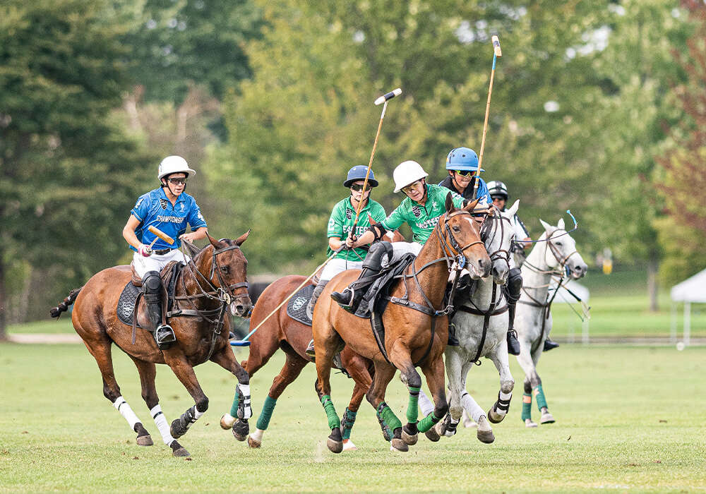 Eastern's Winston Painter leans into Wild Card's Josh Escapite vying for position. ©Andrew Meier