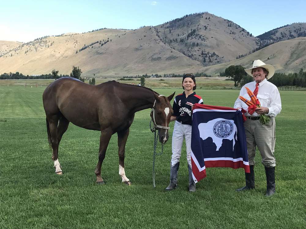 Jackson NYTS Best Playing Pony Thing 2. Owned by Will Mudra, presented by Paul von Gontard.