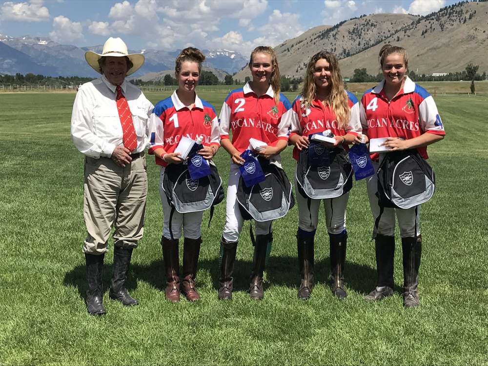 Jackson NYTS Qualifier winners: Pecan Acres - (L to R) Paul Von Gontard, Grace Parker, Grace Mudra, Athena Malin, Courtney Price.