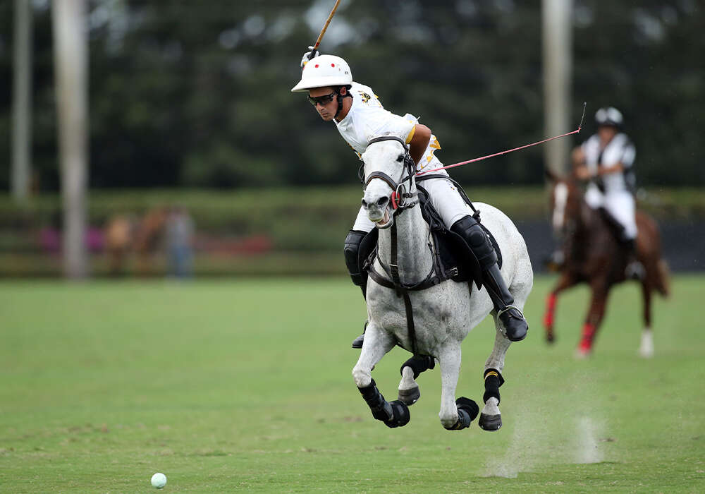 Magrini currently leads the 2022 competition at International Polo Club Palm Beach in Wellington, Florida with 22 shot attempts from the field.