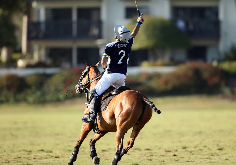 Klentner Ranch's Santiago Toccalino celebrates the victory. ©David Lominska