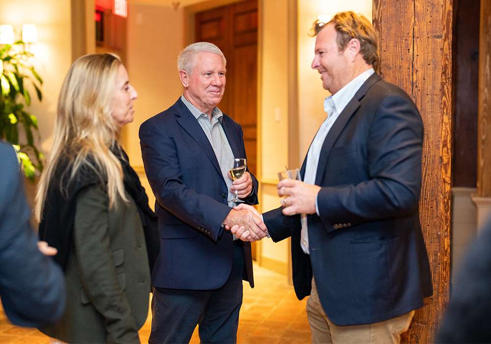 Carney attending the 2021 USPA Fall Committee, Board of Governors and Annual Member Meeting with Florida Circuit Governor Stephen Orthwein Jr and Governor-at-Large Cecelia Cochran. ©Rob Garland