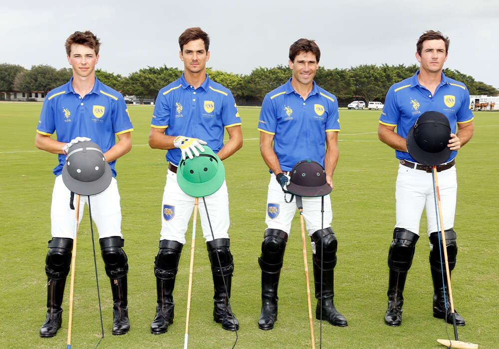 2021 C.V. Whitney Cup® Park Place Roster- Jack Whitman, Juan Britos, Hilario Ulloa, Matt Coppola. ©David Lominska