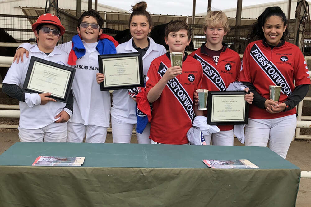 Prestonwood Polo Club Middle School Tournament participants.