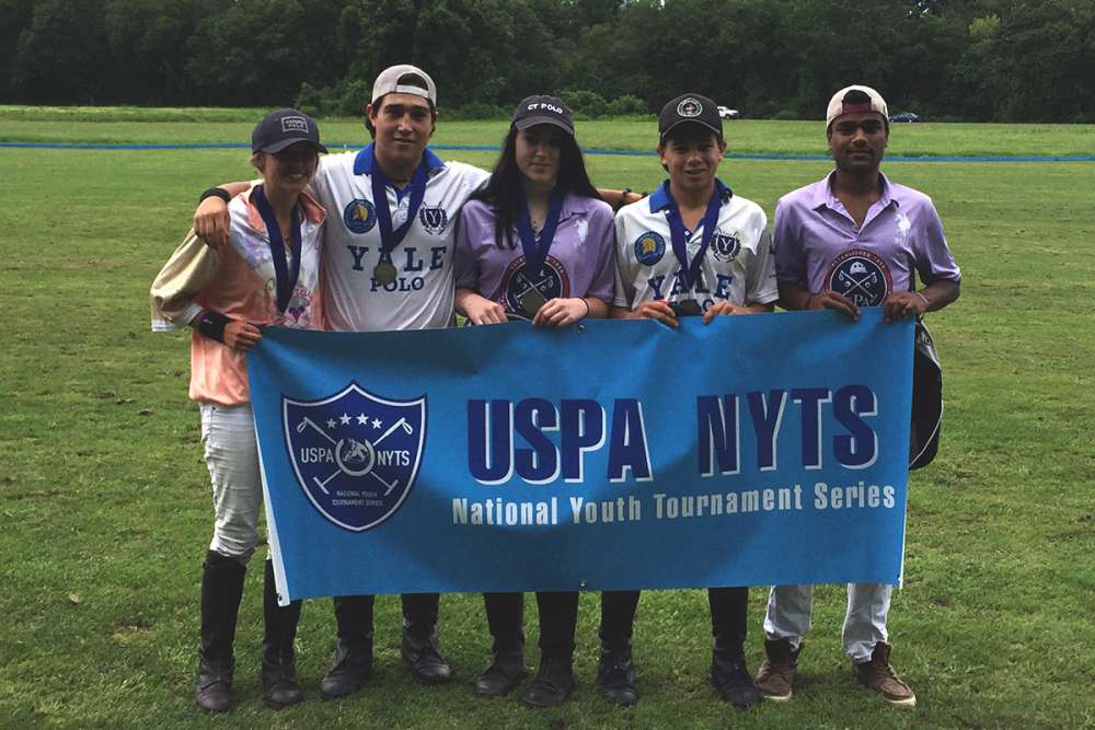 All-Stars - (L to R) Hannah Reynolds, Taylor Palacios, Hayley Wheatley, Morgan Palacios, Dig Singh.