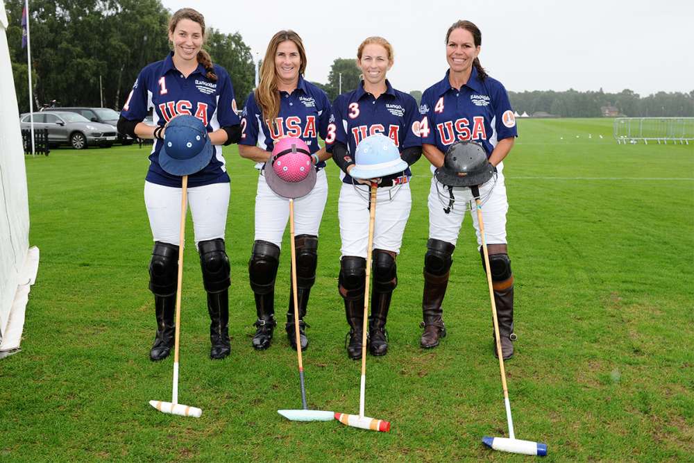 USA's Julia Smith, Maureen Brennan, KC Krueger and Kristy Outhier.