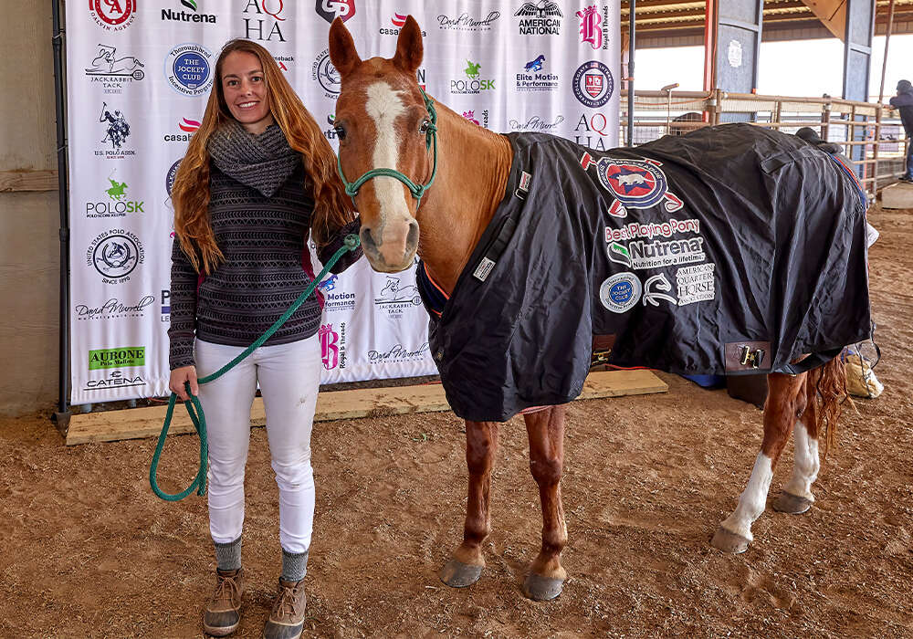 Nutrena Best Playing Pony- Pepe. Played by Ally Vaughn.