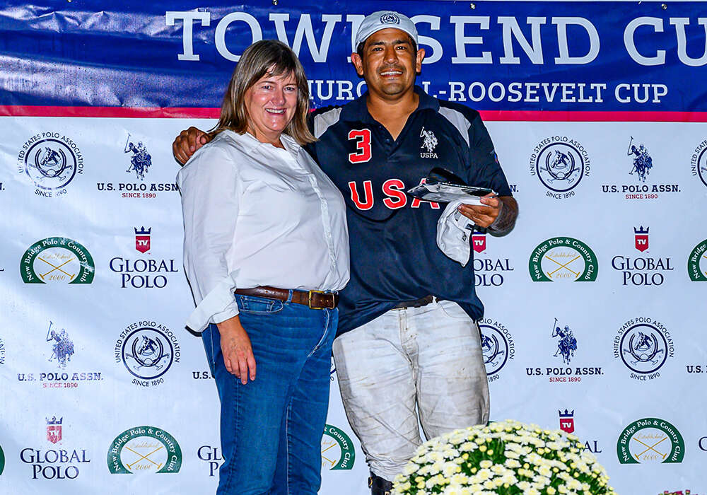 Most Valuable Player Pelon Escapite, pictured with HPA Steward Tae Ormerod.