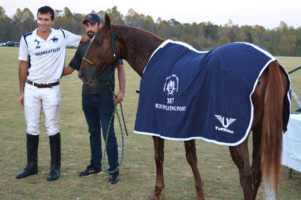 Best Playing Pony: Chicharron owned and played by Costi Caset, pictured with Luciano Croizet.
