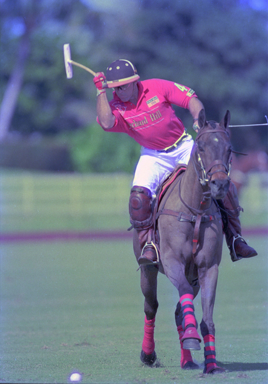 Orchard Hill's Yandell prepares for a backshot. ©David Lominska