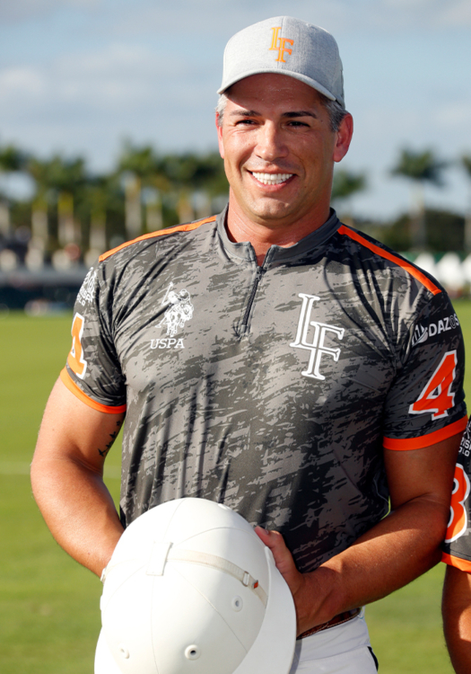 An adrenaline junkie, Devaleix's passion for sport has taken him from the golf course to the polo field.