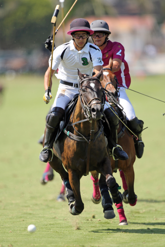 LAC Lá﻿piz and Farmers and Merchants Bank's Luquitas Criado competing in the 2021 Farmers & Merchants Bank Silver Cup®. ©David Lominska