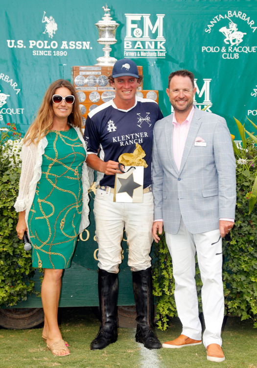 Most Valuable Player Jesse Bray. Pictured with Melanja Jones and David Sigman. ©David Lominska